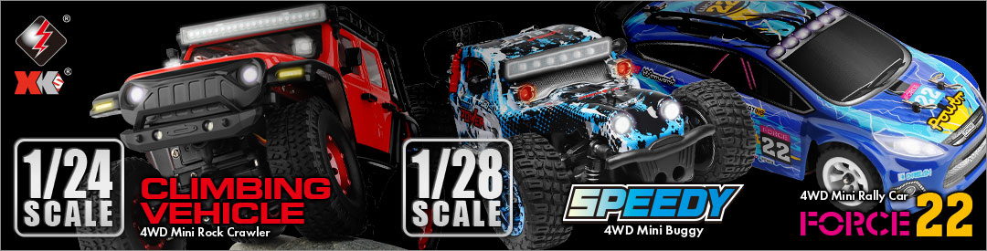 1/28 SCALE・1/24 SCALE　4WD Car