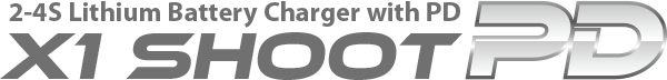 PD3.0専用 充電器　X1 SHOOT PD［ X1 シュート ピーディー ］