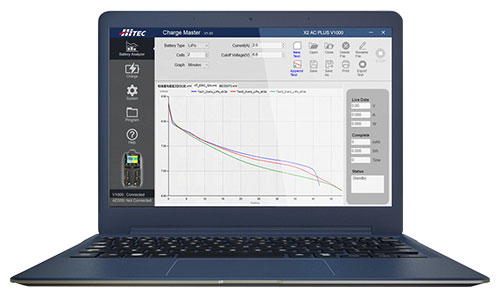 Hitec Charge Master画面