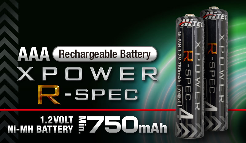 XPOWER R-SPEC AAA750mAh