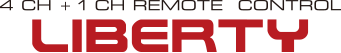 2.4GHz 4ch+1ch REMOTE CONTROL [LIBERTY リバティ L6059]