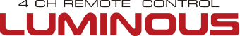 2.4GHz 4ch REMOTE CONTROL [LUMINOUS ルミナス L6060]