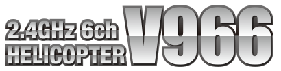 2.4GHz 6ch 3D6Gシステムヘリコプター V966