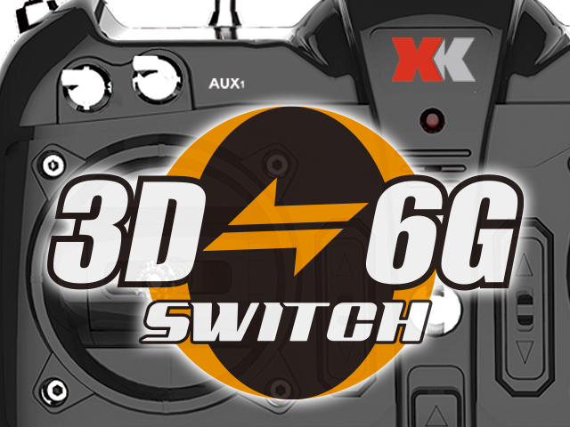 クラス初、3D⇔6G切替式で入門OKな安定性、入門者から上級者まで思いのままに余裕のフライト