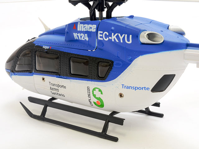 細部まで精密に再現されたインジェクション製ボディ採用