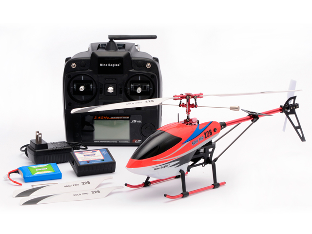 2.4GHz 4ch 小型電動ヘリコプター SOLO PRO 228 SLT Ver [ソロ・プロ228 SLT Ver]