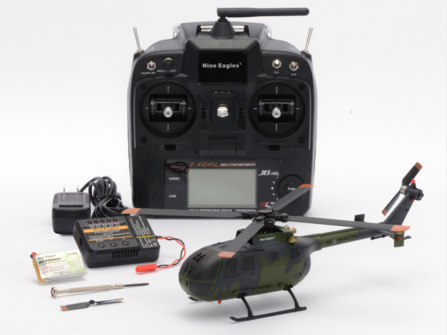 2.4GHz 6ch 小型電動ヘリコプター SOLO PRO 135 BO-105 [ソロ・プロ135 BO-105]