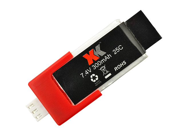 Li-Poバッテリー 7.4V 300mAh(K120)